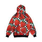 Strawberry ZIP Big Hoodie