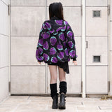 Strawberry ZIP BIG Hoodie
