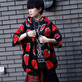 [Short Sleeve] Ichigo ZIP BIG Hoodie