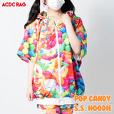 [Short sleeve] POP Candy ZIP BIG Parka