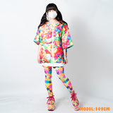 [Short sleeve] POP Candy ZIP BIG Parka