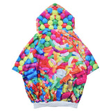 [Short sleeve] POP Candy ZIP BIG Parka