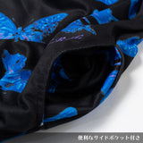 [半袖]バタフライ ZIP BIG パーカー