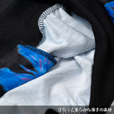 [半袖]バタフライ ZIP BIG パーカー