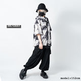 [Short Sleeve] Bleach ZIP BIG Hoodie