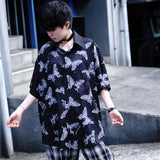 [半袖]バタフライシャツ