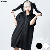 [Short Sleeve] Usamimi ZIP Hoodie