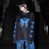 Melted Butterfly Long Sleeve Tee