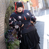 Higanbana Long Sleeve Tee (Plus Size Ver.)