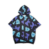 [Short Sleeve] P Bunny Dolls Zip Big Hoodie