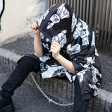 [Short Sleeve] P Bunny Dolls Zip Big Hoodie