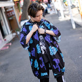 [Short Sleeve] P Bunny Dolls Zip Big Hoodie