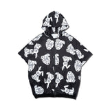 [Short Sleeve] P Bunny Dolls Zip Big Hoodie