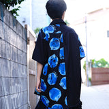 [Short Sleeve] Asymmetry Apple Shirt