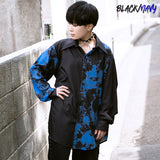 Asymmetry Bleach-Out Shirt