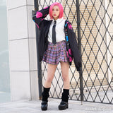 アシメチェリー ZIP BIGパーカー