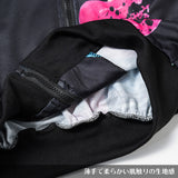 アシメチェリー ZIP BIGパーカー