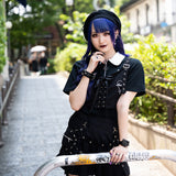 Drip Heart Harness Skirt