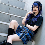 Drip Heart Harness Skirt
