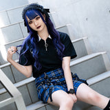 Drip Heart Harness Skirt