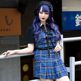 Drip Heart Harness Skirt