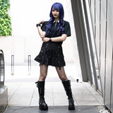 Drip Heart Harness Skirt