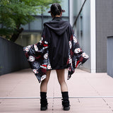 Higanbana Kimono ZIP Hoodie