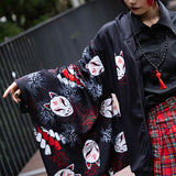 Higanbana Kimono ZIP Hoodie
