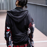 Higanbana Kimono ZIP Hoodie
