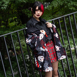 Higanbana Kimono ZIP Hoodie