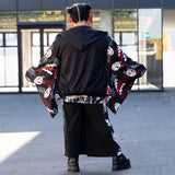 Higanbana Kimono ZIP Hoodie (Plus Size Ver.)