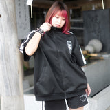 [Short Sleeve] Blood Pack/Pill Bottle Jersey Jacket Black