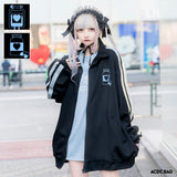 輸血/薬瓶 ジャージジャケット BK/P.BL