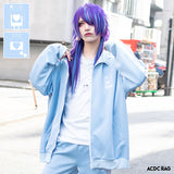 Blood Pack/Pill Bottle Jersey Jacket Pastel Blue (Men Ver.)