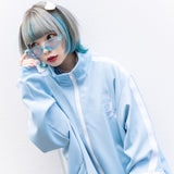 輸血/薬瓶 ジャージジャケット パステルブルー