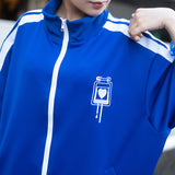 Blood Pack/Pill Bottle Jersey Jacket Navy
