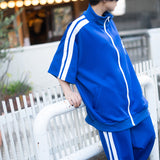 Blood Pack/Pill Bottle Jersey Jacket Navy