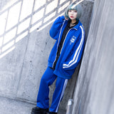 輸血/薬瓶 ジャージジャケット ネイビー
