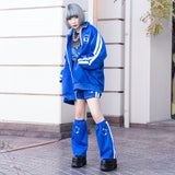 輸血/薬瓶 ジャージジャケット ネイビー