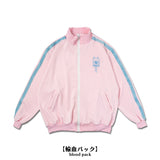 輸血/薬瓶 ジャージジャケット P.PI/P.BL（メンズモデルVer.)