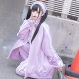 Blood Pack/Pill Bottle Jersey Jacket Pastel Purple