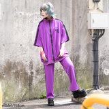 [Short Sleeve] Blood Pack/Pill Bottle Jersey Jacket Purple
