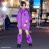 [Short Sleeve] Blood Pack/Pill Bottle Jersey Jacket Purple