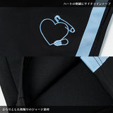 安心 ジャージパンツ BK/P.BL