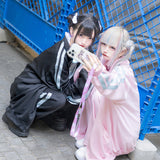 安心 ジャージパンツ BK/P.BL