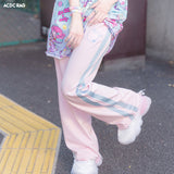 安心 ジャージパンツ P.PI/P.BL