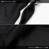 安心 ジャージショートパンツ ブラック