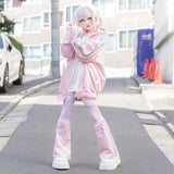 Safe Jersey Short Pants Pastel Pink/Pastel Blue