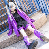 安心 ジャージショートパンツ パープル