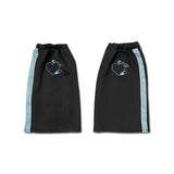 Safe Jersey Leg Warmer Black/ Pastel Blue